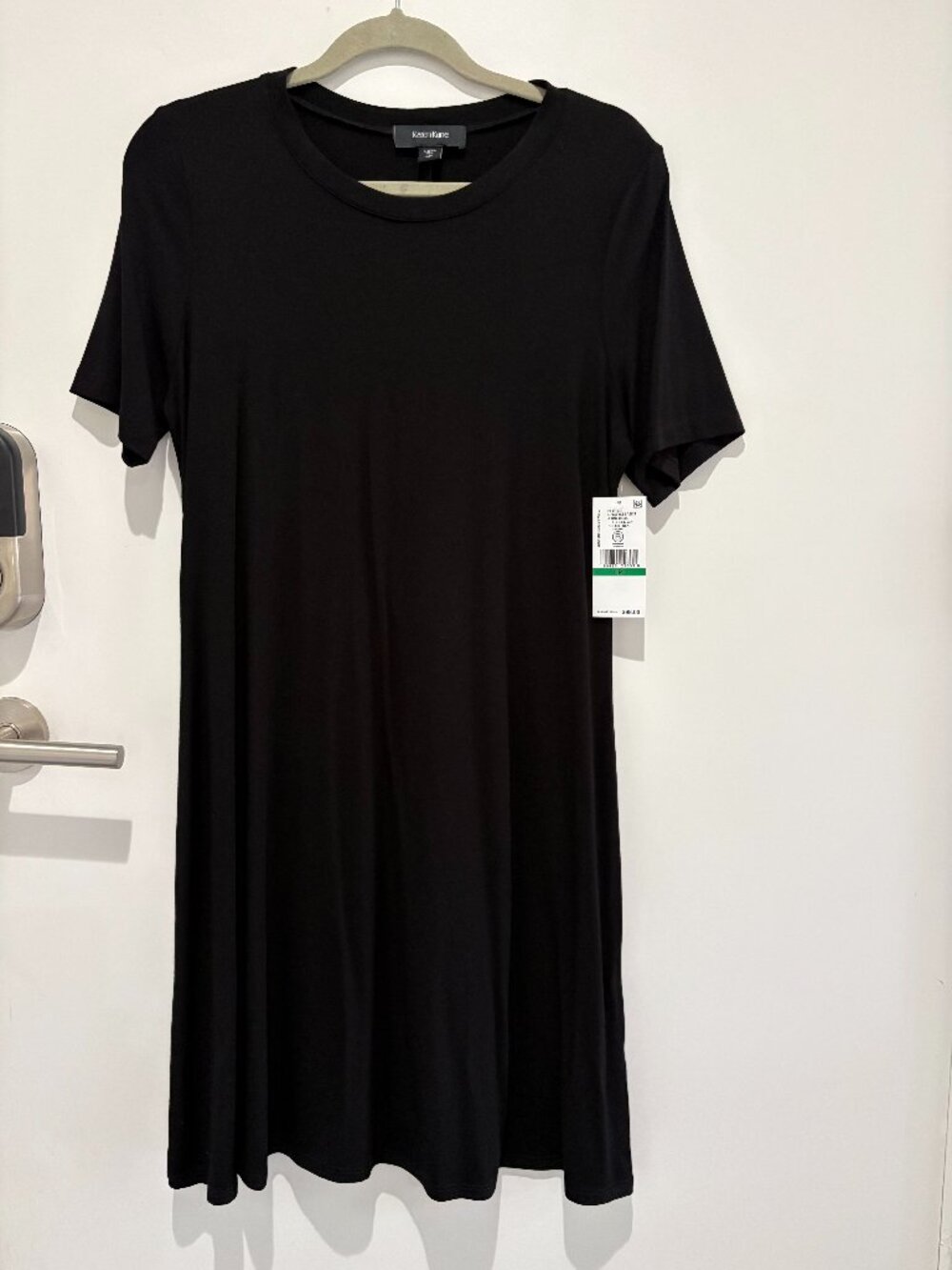 Karen Kane Super Lightweight Cotton Black Dress - NWT